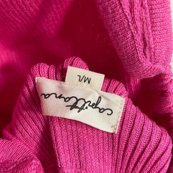 Capittana Mika Knitted Cotton Dress Pink M/L - Picture 7 of 12